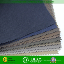 Tissu de polyester extensible teint par plaine brossée pour le coupe-vent ou la veste
